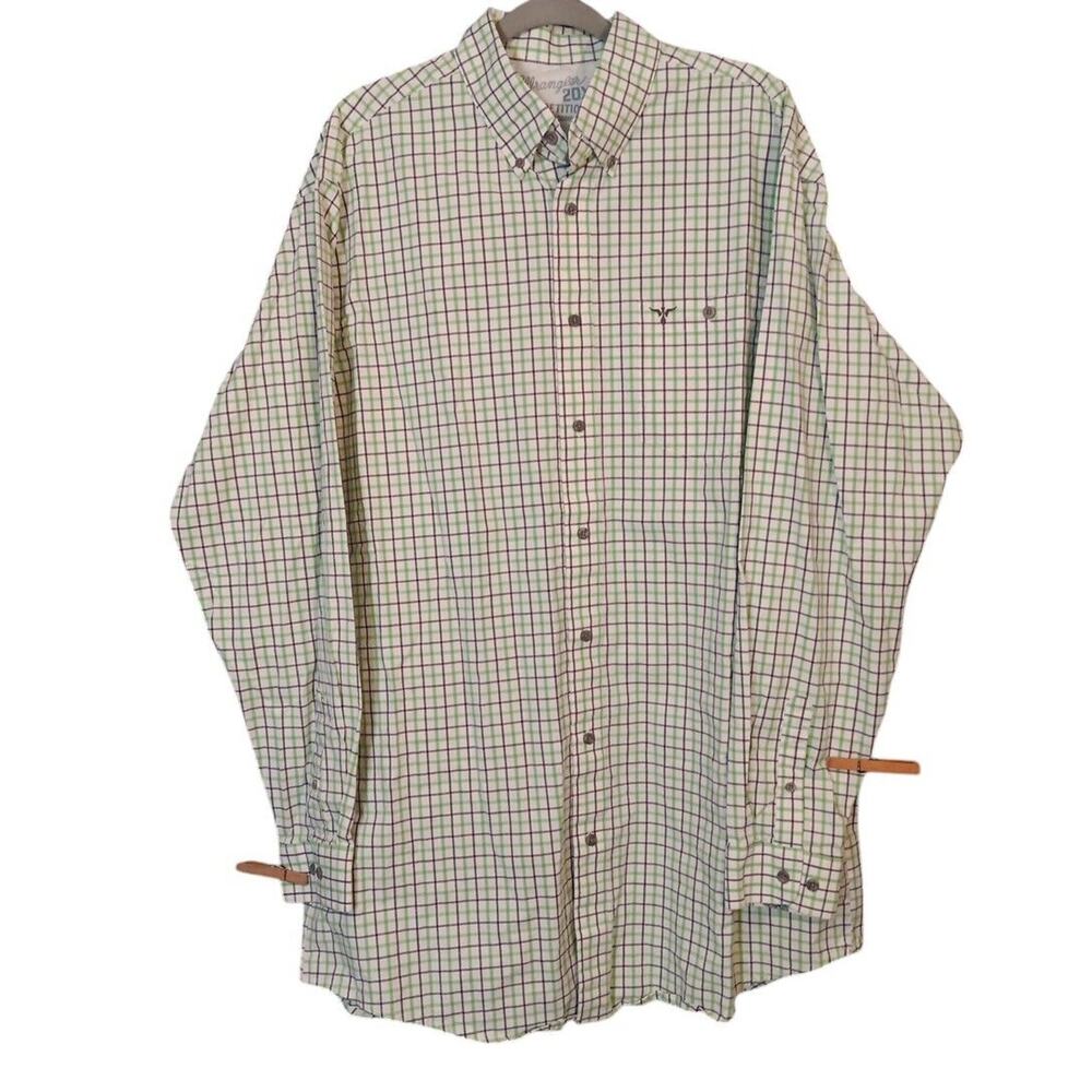 Wrangler 20X Competition Advanced Comfort‎ Long Sleeve Dress Shirt Men's XLT